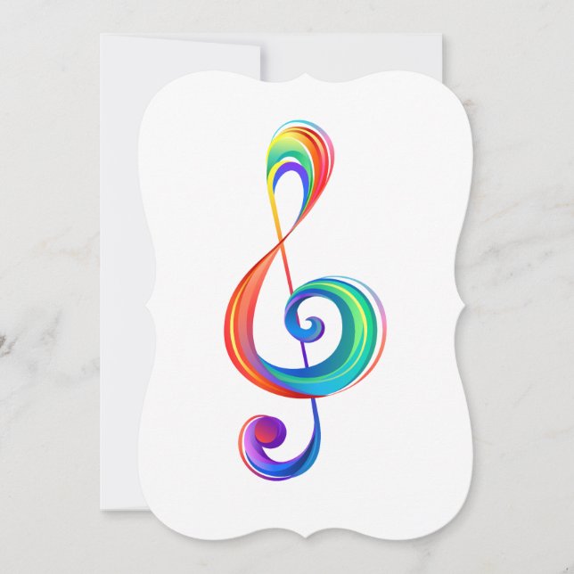 Clef (trecho de arco-íris) (Frente)