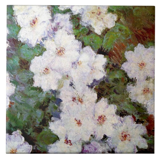 Clematis, pintura de 1887 por Claude Monet, (Frente)