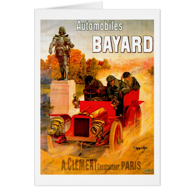 Clément-Bayard ~ Vintage Automobile Anúncio (Frente)
