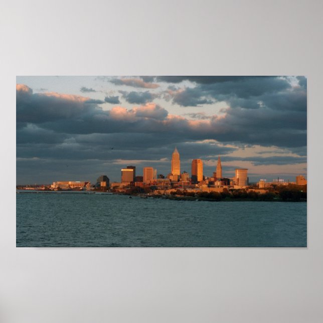 Cleveland A Glow Poster (Frente)