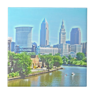 Cleveland, Azulejo decorativo do efeito de pintura
