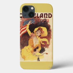 Cleveland Bicycles a menina americana no amarelo