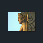 Cleveland OH Art Deco Canvas<br><div class="desc">Esta imagem icônica é um dos Guardiões da Ponte Art Deco. Esta imagem vem em sépia, preto e branco ou em cores e pode ter texto adicionado para personalizar o trabalho de arte.Este item vem em vários tamanhos até o tamanho médio - além do tamanho médio, a imagem pode ficar...</div>