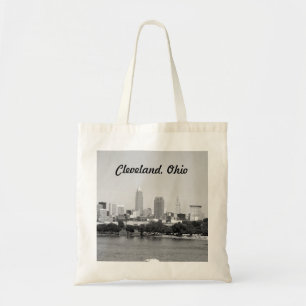 Cleveland, Ohio Black and White Bolsa