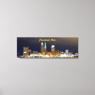 Cleveland, Ohio Million Dollar View Canvas