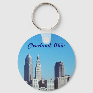 Cleveland, Ohio Tower Icons Chaveiro