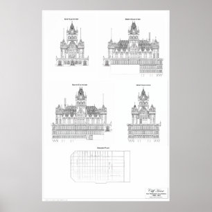 Cliff House 1907 Poster