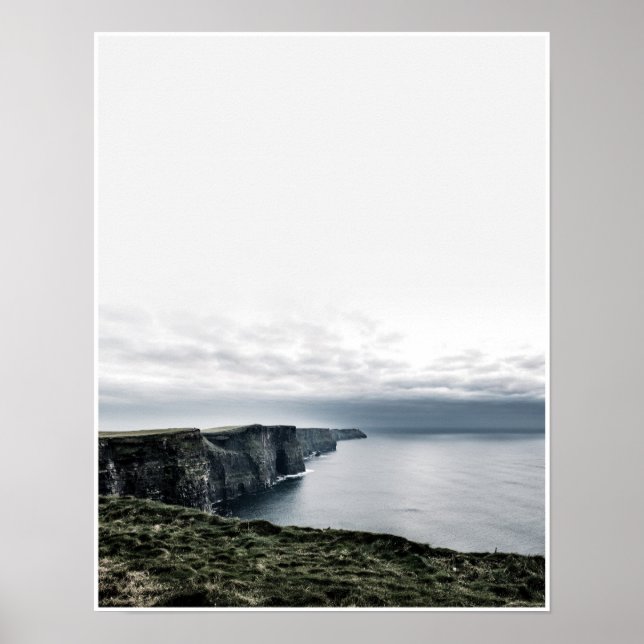 Cliff of Moher, Ireland Viagem Photograhy Poster (Frente)