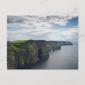 Cliff of Moher na Irlanda - cartão postal