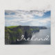 Cliff of Moher na Irlanda - cartão postal (Frente)
