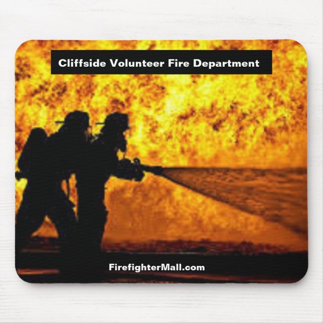 Cliffside Volunteer Fire Department Mousepad (Frente)