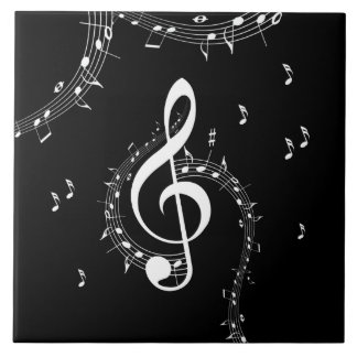 Climactic G Clef Music Black