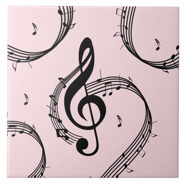Climactic G Clef Music Pink (Frente)
