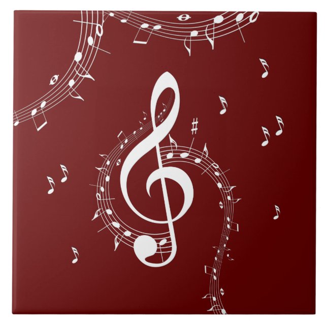 Climactic G Clef Music Red (Frente)