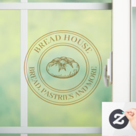 Cling da janela do Compro de Pão