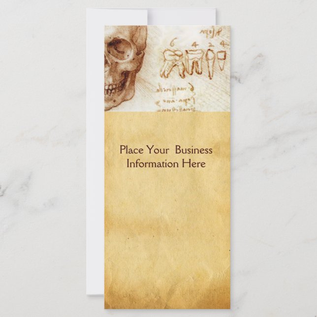 CLÍNICA DENTAL, MONOGRAMA DENTISTA, Pergaminho ant (Frente)