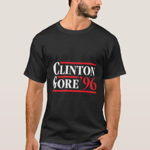 Clinton Gore 96 - Suéter Da Campanha Retro Para O