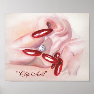 "Clip Art!" Impressão 8x10