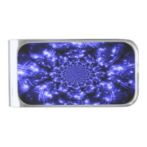 Luzes Azuis Espelhantes