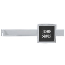 ‘Jesus Salva’ Citação Cristã Preto e Branco