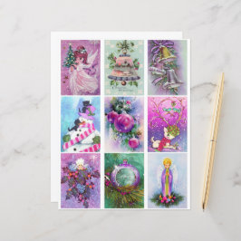 Clipart de Natal Roxo