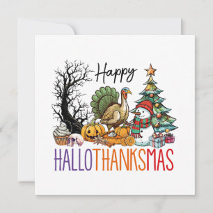 Clipart Feliz Hallothanksmas