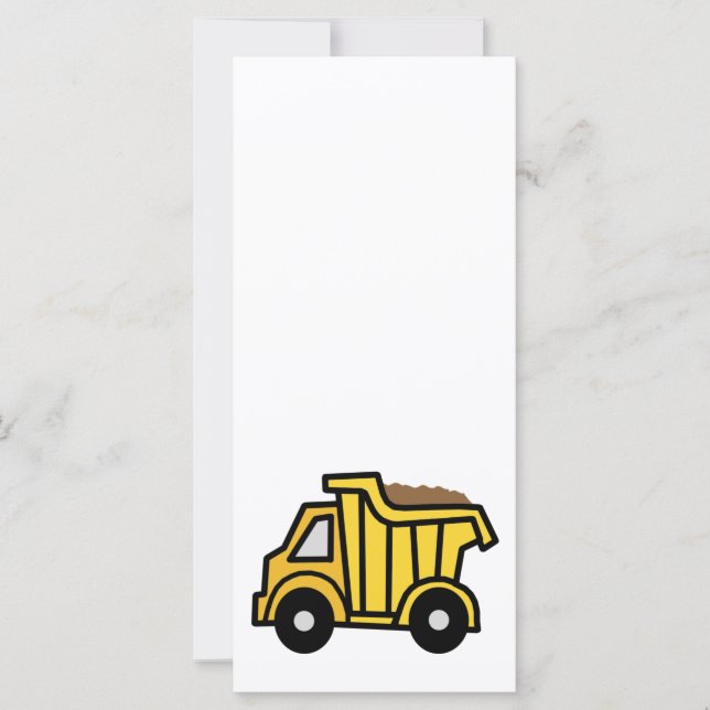 Clipe de Cartoon Arte com Caminhão de Bomba de Con (Frente)