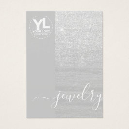 Clipes de Cabelo Mostra Glamor Silver Glitter Glam