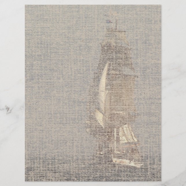 Clipper - Cabeçalho do Navio de Navegação (Frente)