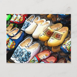 Clogs, Amsterdã, Holanda/Holanda - Cartão postal