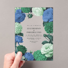 Cloud Mint, Alpine Blue & Evergreen Mist Wedding