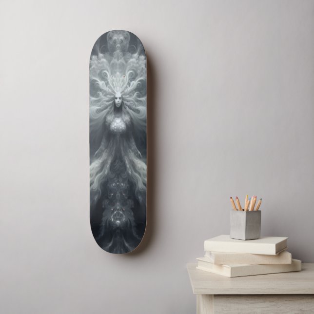 Clouded Apparition Skateboard (Arte de parede)