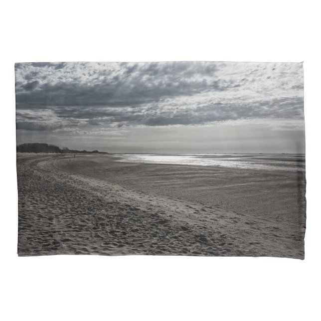 Cloudy beach at the North Sea (Frente)