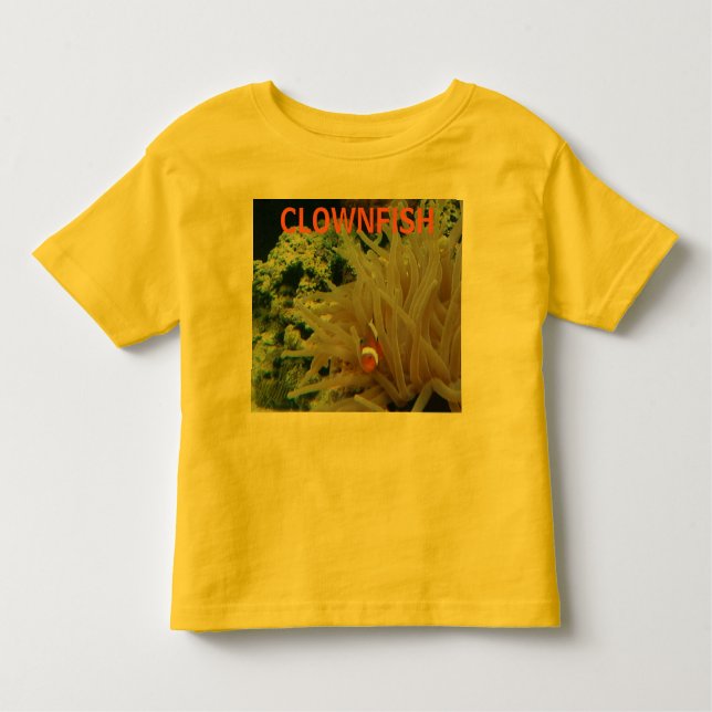 CLOWNFISH - camisa dos miúdos (Frente)