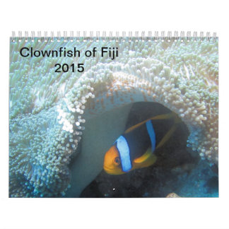 Clownfish do calendário de Fiji 2015
