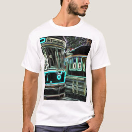 CLRV Neon na camiseta básica masculina