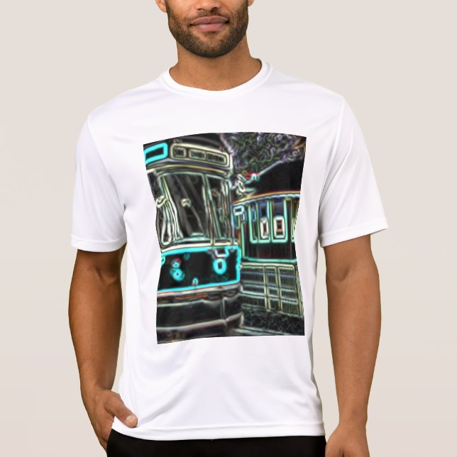 CLRV Neon na camiseta T-Shirt do Concorrente do St (Frente)
