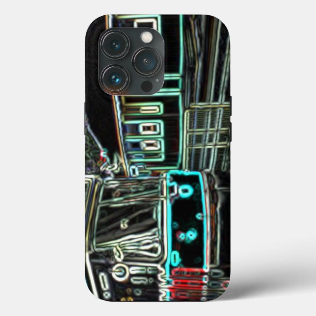 CLRV Neon na Capa de telefone stn iPhone 13 Pro (Verso)