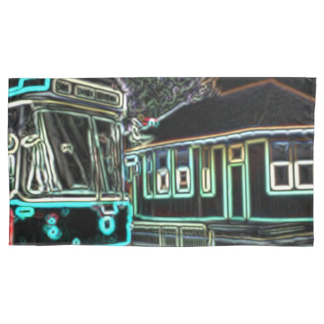 CLRV Neon no stail King Size Pillowcase (Frente)