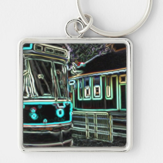 CLRV Neon no stn Large Premium Chaveiro (Frente)