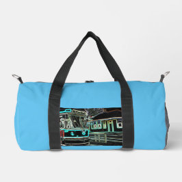 CLRV Neon no Stn Small Duffel Bag