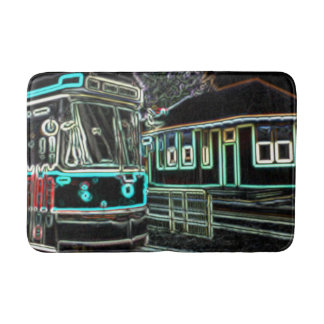 CLRV Neon no tapete médio de banho