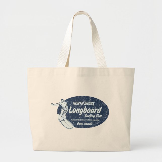 Club Surfing Hawaiian Surf Bolsa de praia (Frente)