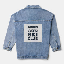 Clube Apres Ski Logotipo Montanha - Inverno Mascul