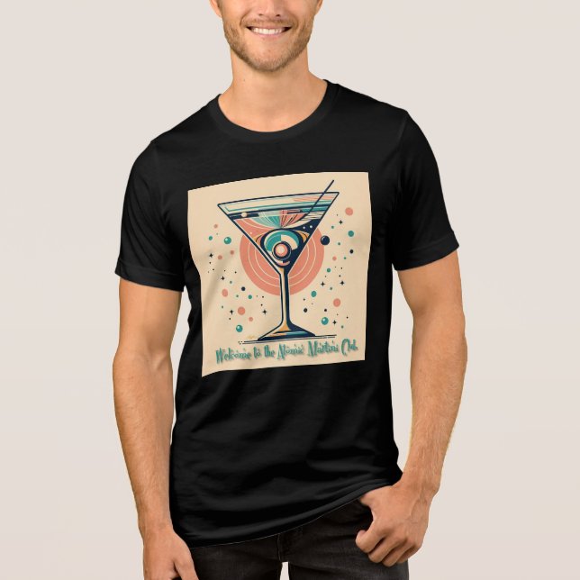 Clube da Martini Atômica Retro Futurista Idade Esp (Frente)