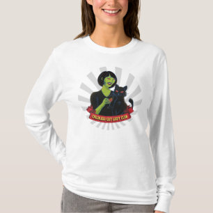 Clube das Mulheres de Gato Infantis - camiseta de 
