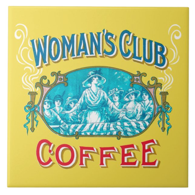 Clube das Mulheres Trivet de Café (Frente)