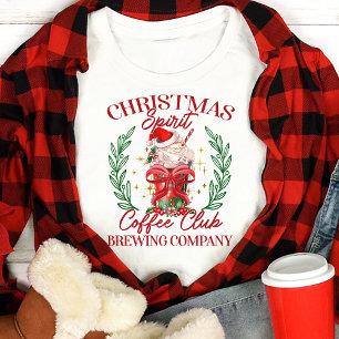 Clube de Café Espírito de Natal Festivo