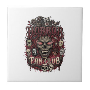 Clube de Fãs de Terror Halloween Rosto de Demônio