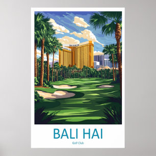 Clube de Golfe Bali Hai Impressão de Viagem Bali H